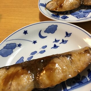 ぶりの照り焼き